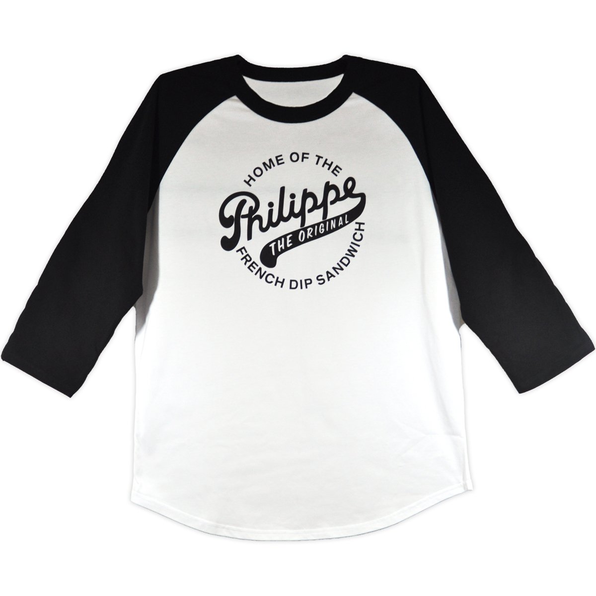 Black & White Baseball Tee