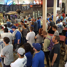Pre-Game at Philippe’s Ahead of Dodgers Opening Day