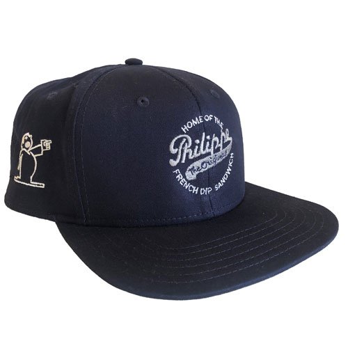 Philippe’s Navy Blue Snapback Hat