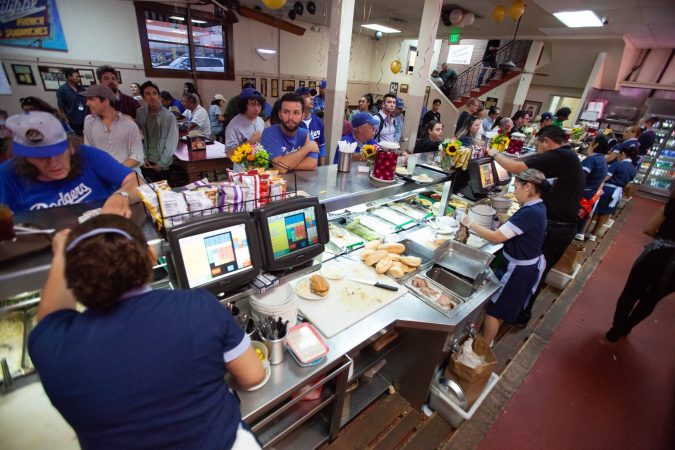 Dodgers Home Opener Starts at Philippe’s