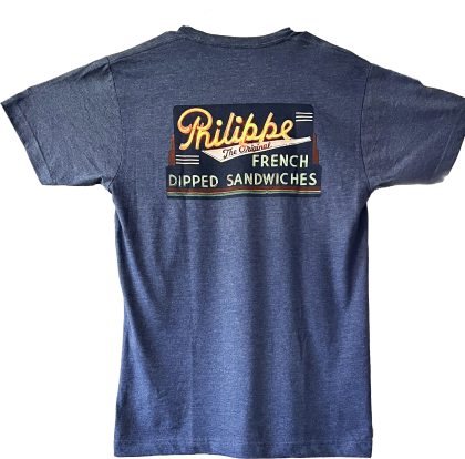 Philippe's Blue Neon Sign T-Shirt